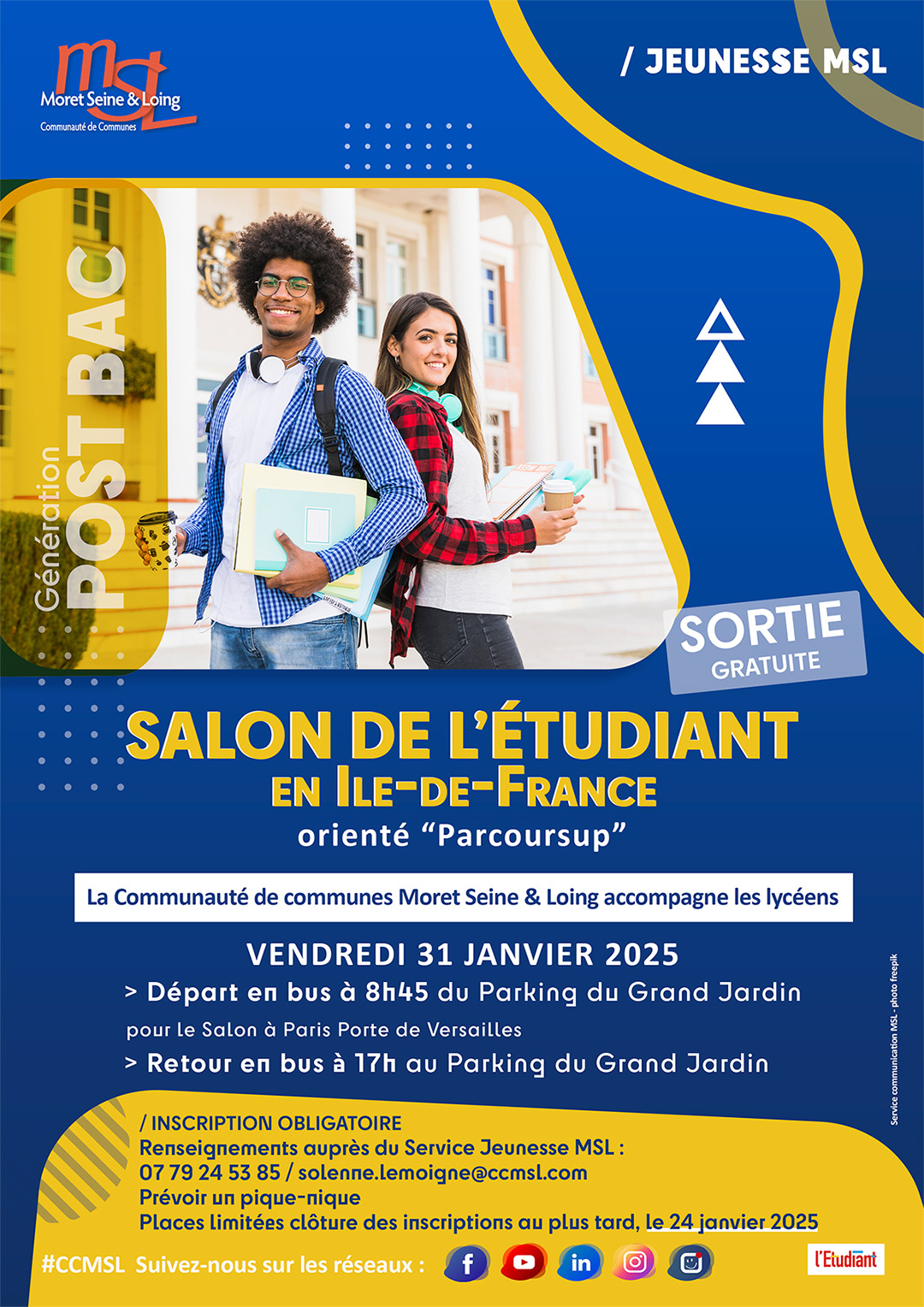 Jeunesse Salon de l’étudiant en Ile-de-France pour les lycéens